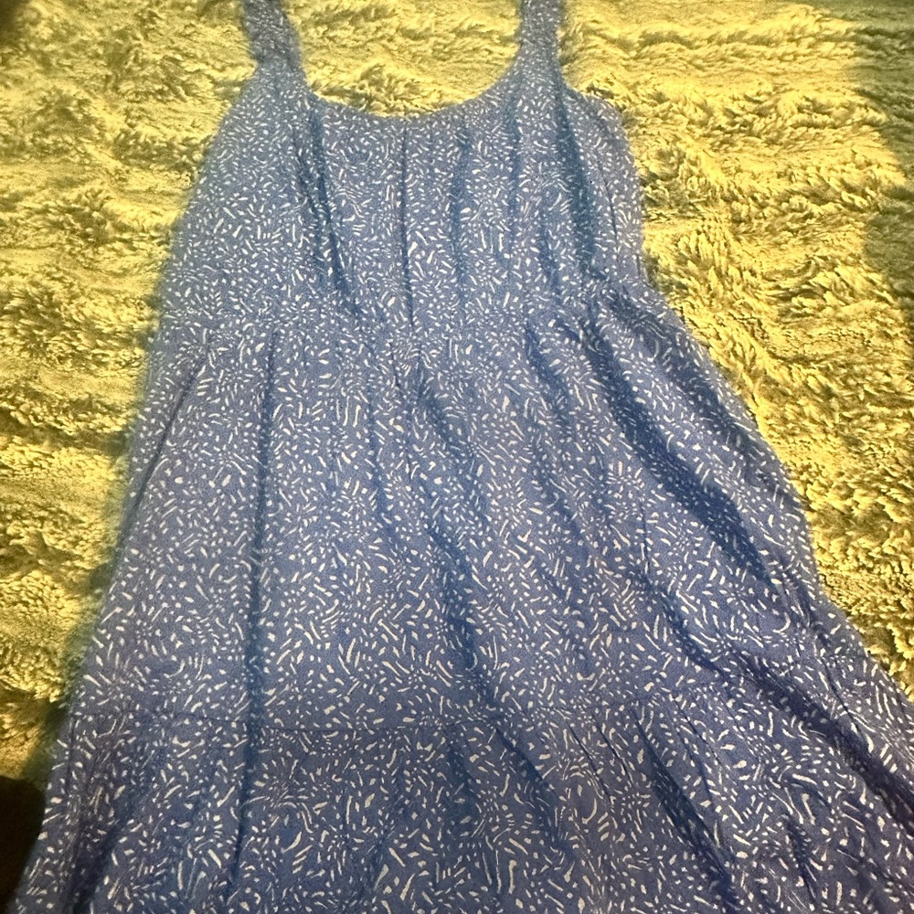 Blue banana republic dress.